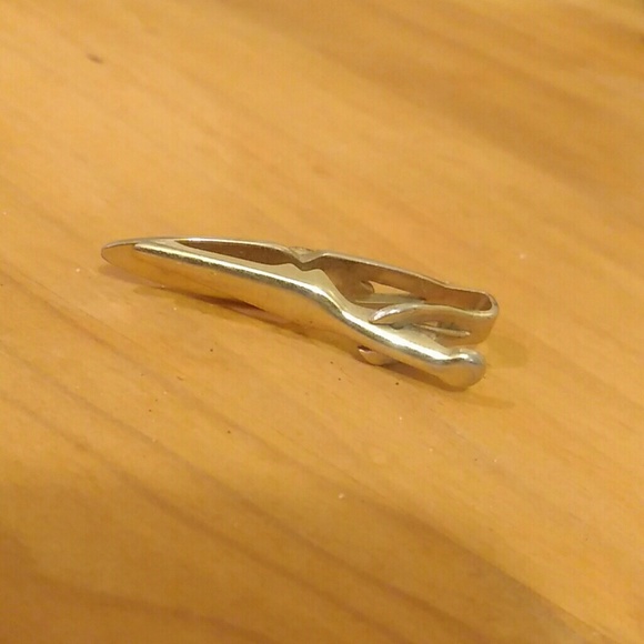 🩶 Men's Vintage Tie Clip - Picture 2 of 5